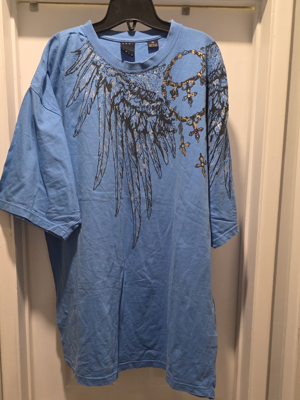 Karl Kani Blue Graphic Short Sleeve Tee